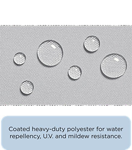 GOODSMANN 600 Denier Boat Console Cover - Light Grey Water-Resistant Weatherproof Marine Cover
