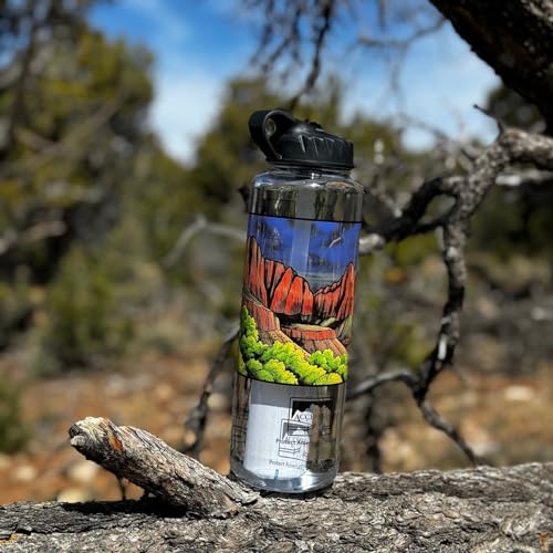 Epic Water Filters Nalgene OG Water Bottle 48.1 oz Access Fund 2024 Special Edition with Dual Filters