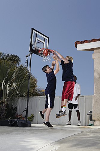 Portable Mini Basketball Hoop System with Adjustable Height and 7-Inch Ball