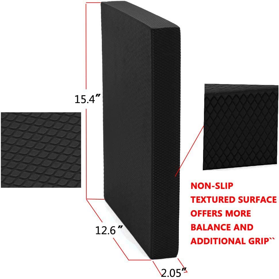 Skiennix Non-Slip Balance Foam Pad - Versatile Gym Exercise Mat for Stability & Rehab | Ideal for Adults & Kids