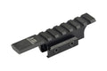 Atlas Custom Works B-18U Elongated Classic Upper Rail for AKS-74U Series Airsoft AEG Rifle (Black)