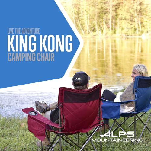 Camping Chairs for Adults with Mesh Cup Holders and Pockets - Charcoal/Citrus Variation