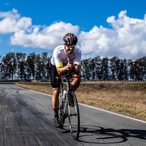 Black 700x25C Road Bike Tires with Tubes & Rim Strips - 2 Pack
