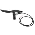 Yosoo Electric Scooter Brake Handle Levers, 8.5in Scooter Handlebar Brake Replacement with Bell, Waterproof Aluminum Alloy Scooter Handlebar Brake Level Electronic Brake Lever Set