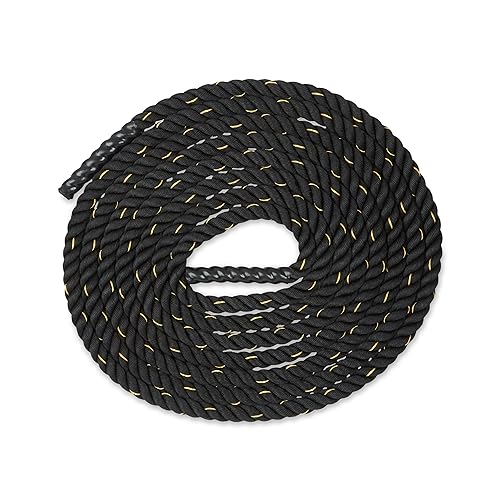 Amazon Basics 2 Inch x 30 Feet Battle Rope for Home Gym Workout, Exercise & Training Equipment