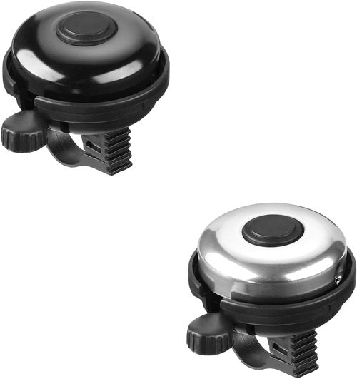 Accmor Classic Bike Bell - Loud Aluminum Bicycle Bell for Adults & Kids | Crisp Clear Sound
