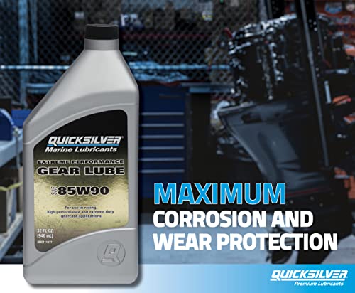 Quicksilver 85W-90 Extreme Performance Marine Gear Lube 1-Gallon