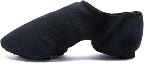MSMAX Jazz Shoes for Women - Stretchy Canvas Dance Sneakers for Kids & Adults | Comfortable Fit