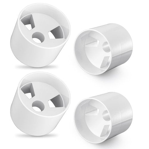 4PCS Golf Hole Cup,ABS Ivory White Plastic Golf Cups,Dimension 4" Depth, Diameter 4 1/4 inches,Fits PGAL|PGA|USGA Regulations,for Backyard Golf Practice