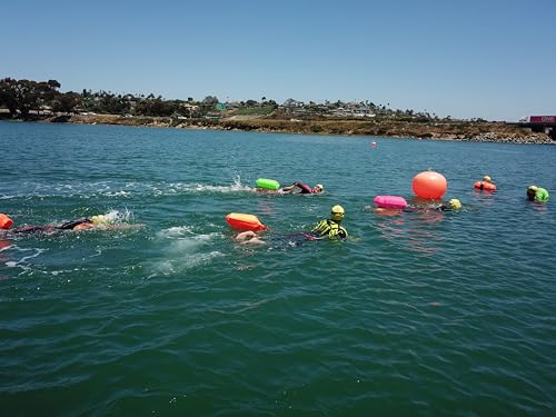 Swim Safety Buoy & Waterproof Dry Bag for Open Water Swimming