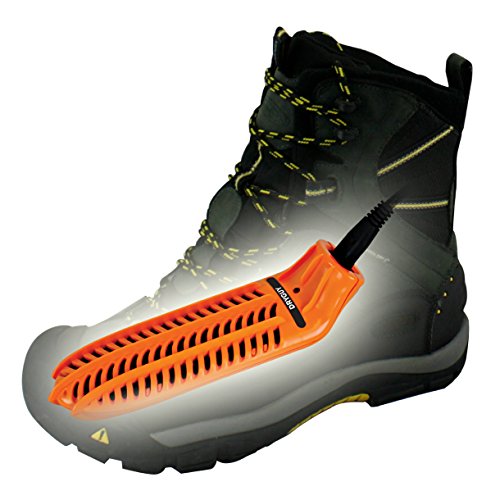 Travel Shoe Dryer and Warmer - DryGuy Portable Boot & Shoe Dryer, One Size - Orange & Black