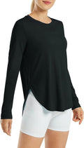 G4Free Women's Long Sleeve UV Protection Shirt - Quick Dry Lightweight Outdoor Workout Top