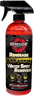 Renegade Products Water Spot Remover - Non-Acidic Formula for Polished Aluminum | 24 Oz Bottle