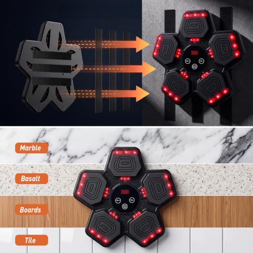 Liunkeng Red Bluetooth Boxing Machine Toy for Kids & Adults - Interactive Fitness Equipment