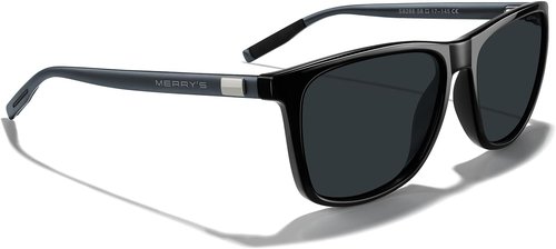 MERRY'S Polarized Aluminum Sunglasses - Vintage Style for Men and Women | Model S8286