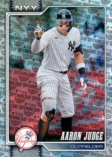 2026 MLB Series 1 Baseball Trading Cards Mega Box - Collectible Sports Card Pack