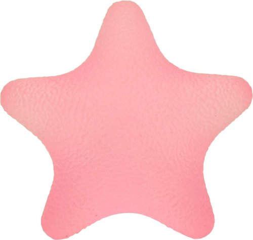 NOVA Hand Exerciser Star, Hand Grip Squeeze Star for Strength, Stress and Recovery, Comes in 3 Resistance Levels - Pink Soft, Orange Medium and Blue Firm