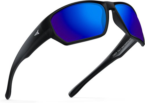 KastKing Merced Floating Polarized Sports Sunglasses - Lightweight TPX Frame with PuriVex Lens Coating