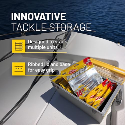 Plano EDGE Premium Plastic Tackle Box - Waterproof Bulk Storage, One-Size / Plastics