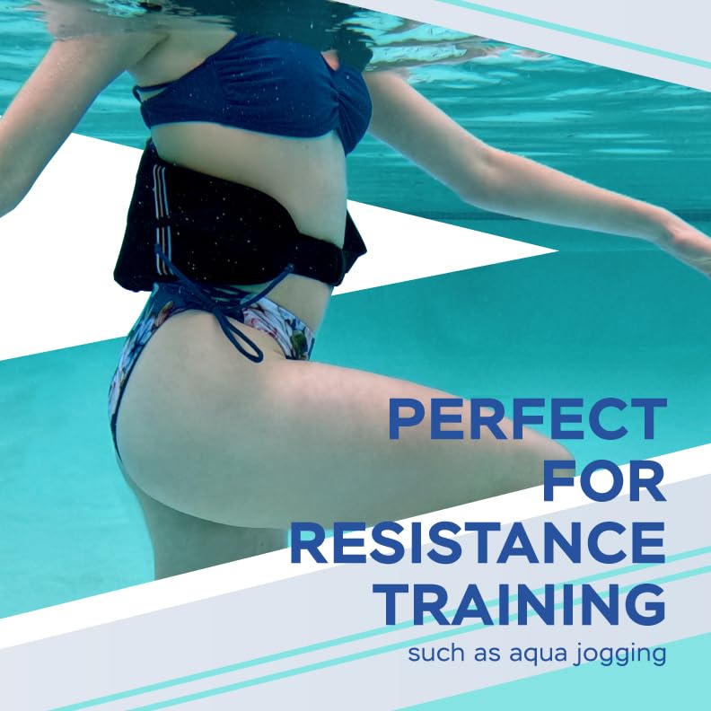 Sunlite Sports AquaFitness Deluxe Flotation Swimming Belt - Standard Large for Water Aerobics