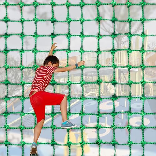 Outdoor & Indoor Climbing Net - 3ft x 9ft Heavy-Duty Polyester, Safe & Easy Install