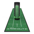 Golf Putting Mat - 7.9ft x 1.6ft Practice Mat with Alignment Lines and Targets