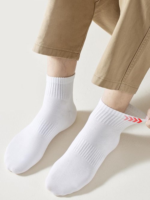 HAVE A TREE Womens Ankle Cotton Thin Gym Socks Running Crew Socks 6Pairs(H007-mix)