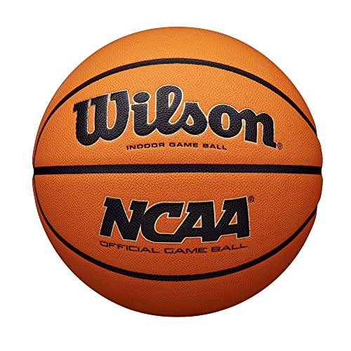 Indoor Basketball - Official NCAA Evo NXT Size 7 Black/Orange 29.5" Game Ball