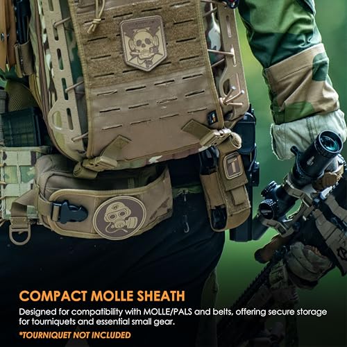 Hazard 4 MOLLE Medical Pouch - Black Tourniquet Storage, Tactical Medical Gear