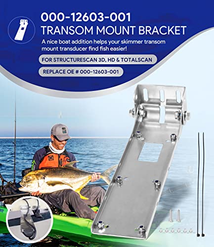Marine Transducer Mount Bracket for StructureScan 3D & HD | Skimmer Transducers
