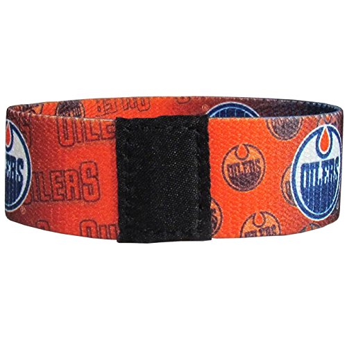 NHL Unisex Stretch Bracelets - Edmonton Oilers Team Color Sports Fan Accessory