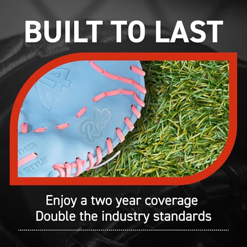 Youth Baseball Glove 11.5" Infield & Outfield, Right Hand Throw, Carolina Blue