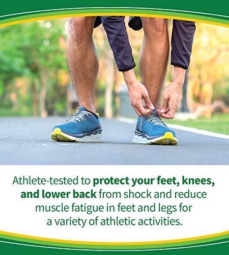 Dr. Scholl's Sport Insoles Pack of 4 Men’s 8-14 Shock Absorption Arch Support