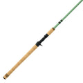 Shakespeare Wild Conventional Casting Rod, 7'10", 2-Piece Fishing Rod, Heavy Power, 15-45 lb Line Rating, 1/2-3 oz Lure Rating