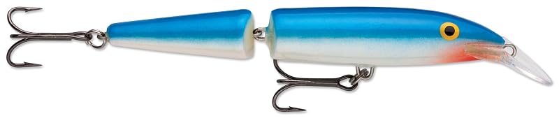 Rapala Jointed 5-1/4" Fishing Lure, 5/8 oz, Blue - 4'-14' Depth