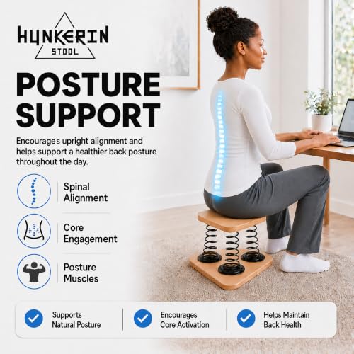 Deep Squat Stool for Posture and Mobility - Natural Variation