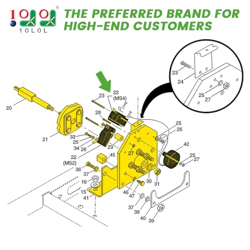 Golf Cart Forward Reverse Switch for EZGO TXT 1994-Up - Replacement Part