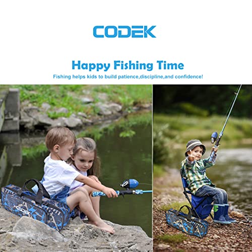 Kids Fishing Pole Set with Telescopic Rods and Accessories for Beginners