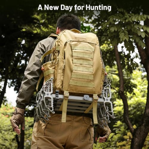 EZshoot Aluminum Climbing Sticks for Hunting, Portable Tree Stand Steps
