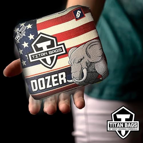 WGC Titan Bags Dozer ACL Cornhole Bags 'Merica' Set of 4 - Speed 2/6