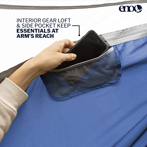 ENO Eagles Nest Outfitters JungleNest Hammock Pacific with Bug Net & Spreader Bar