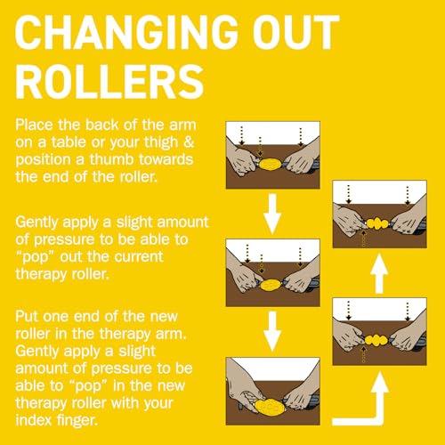 Rolflex Recovery Combo 3-in-1 Calf Roller Massager for Muscle Recovery - Portable Leg Massage Tool