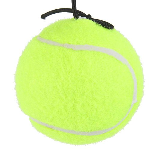 fosa1 Training Tennis Ball, Tennis Ball with Elastic Rubber Rope, Indoor Outdoor Sports Training Training Ball Tennis Ball, for Beginners Advanced Tennis Players