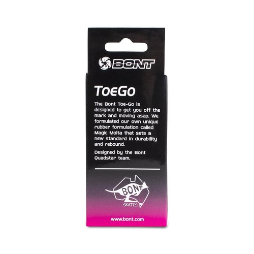 BONT Roller Skates - ToeGo Roller Skate Roller Derby Toe Stops - 2 Pack