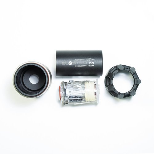 ACETECH Airsoft Tracer Unit Raider Blaster Module 14mm CCW Negative Thread Glow in The Dark LED Lighting Effect for Green/Gel BBS