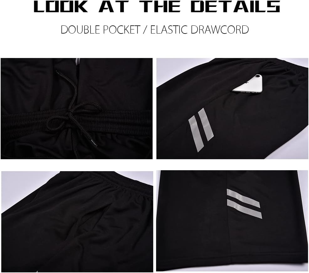 Skiennix Men's Soccer Referee Uniform - Short Sleeve Jersey with Matching Shorts | Professional Fit