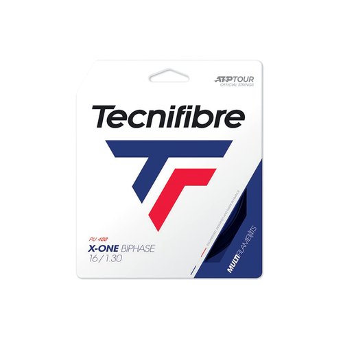 Tecnifibre X-One Biphase 16G Red Tennis String (Set)