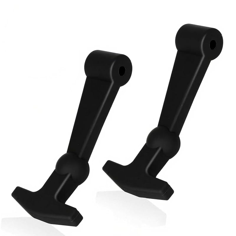 2 Pack Cooler Latches Replacement for Yeti RTIC – Black, Durable Silicone Latches