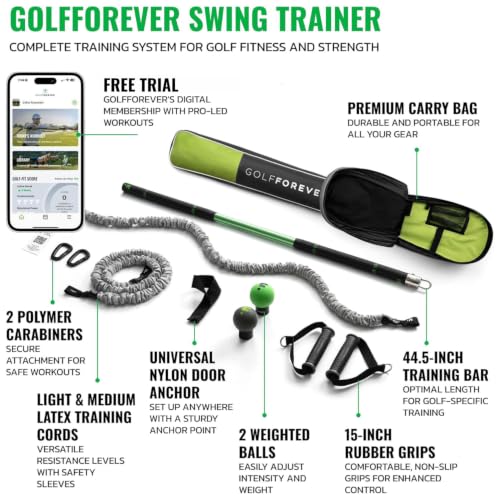 GolfForever Swing Trainer Free Trial – Golf Fitness & Power System for Better Swing
