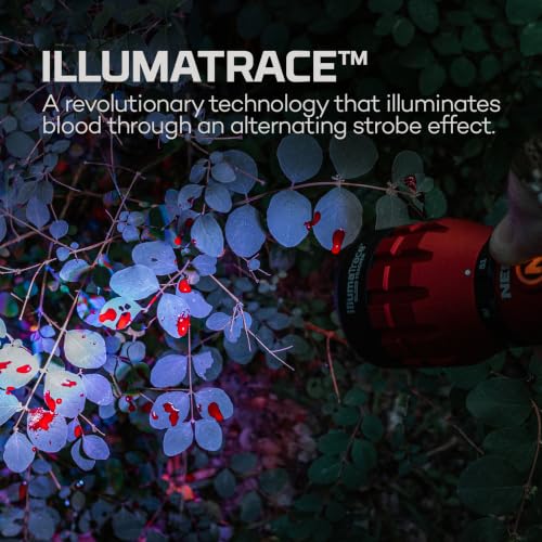 Blood Tracking Flashlight - Rechargeable, Waterproof, 180 Lumens, Hunting Light with USB Cable - Variation of Flashlight